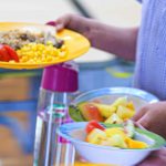 School dinners being served