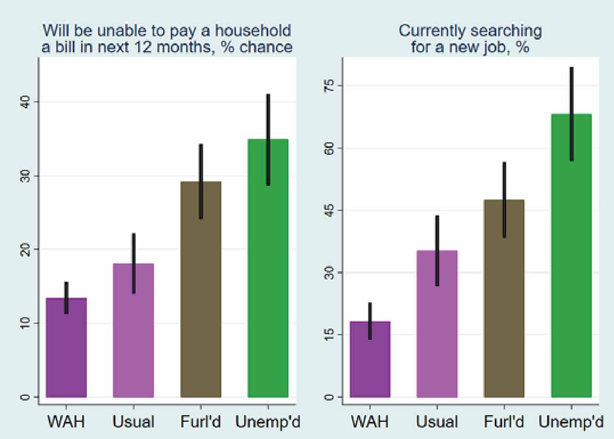 Graph -financial and job insecurity