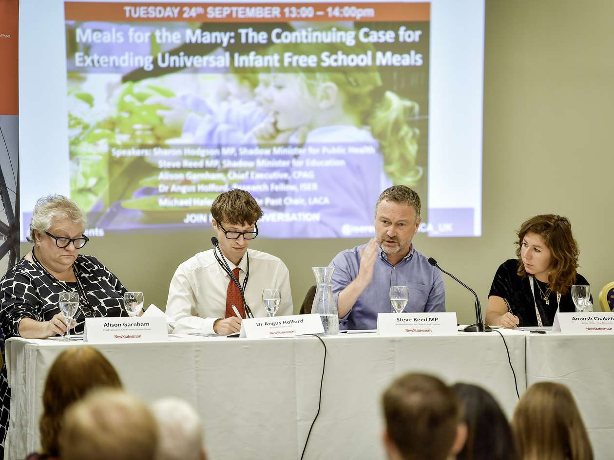 Photo: people on a panel